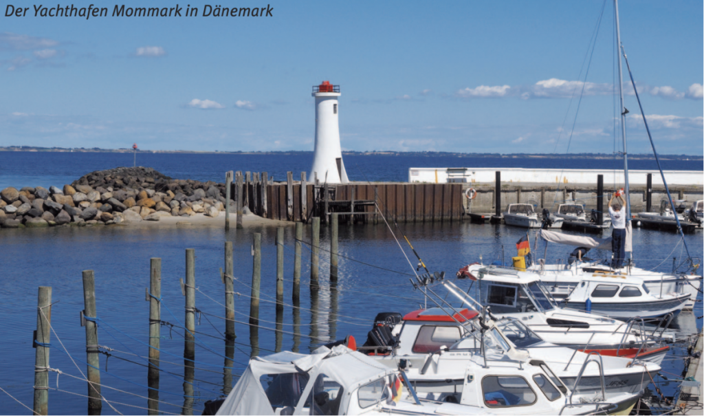Der Yachthafen Mommark in Dänemark