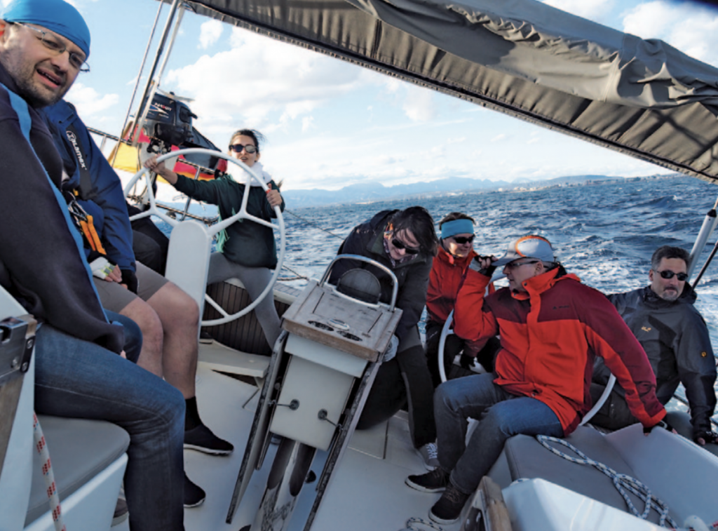 Rauschefahrt – voller Einsatz der Crew